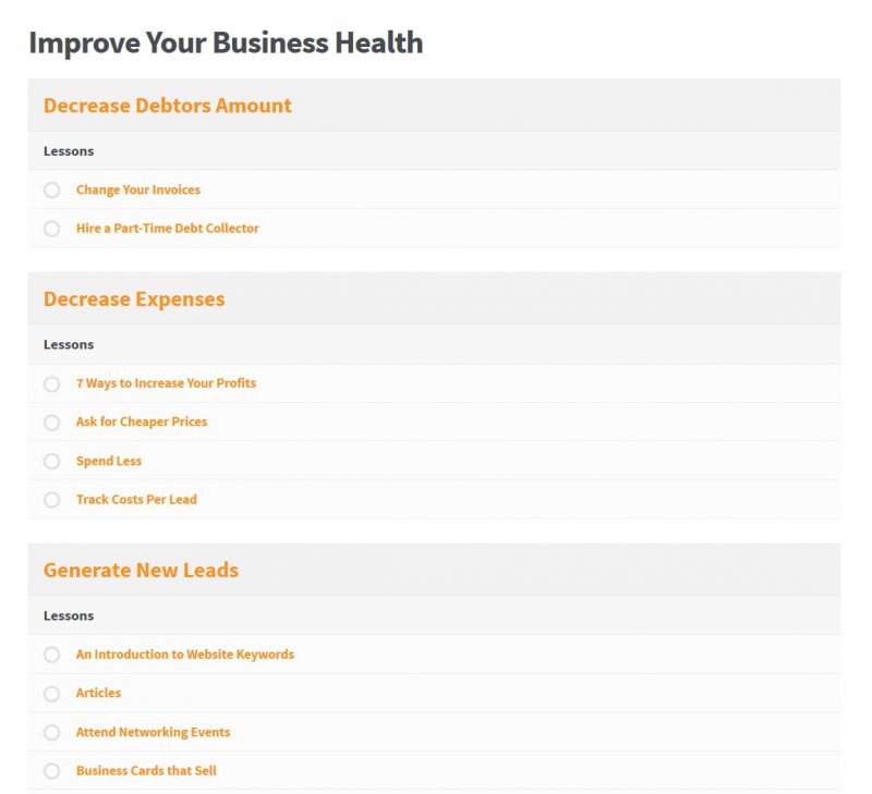 Improve your Business Health - Image 2